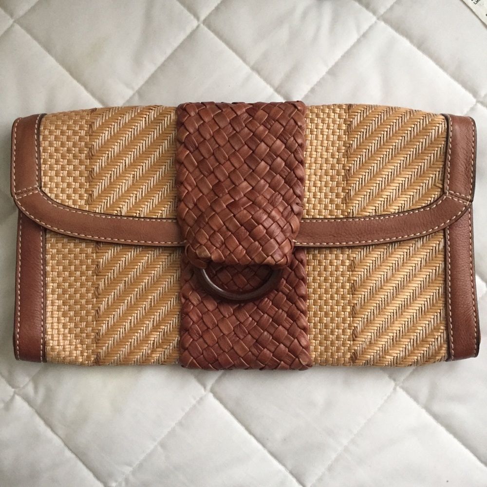 Cole Haan Weaved Clutch